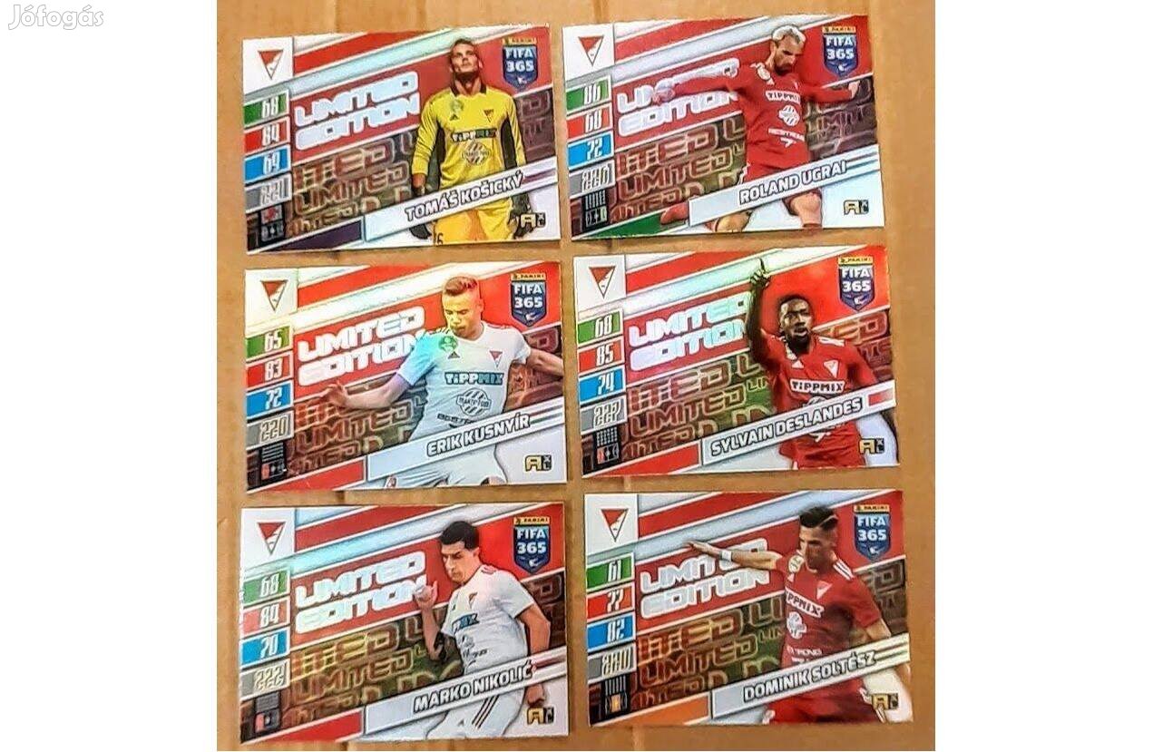 6 darab XXL focis kártya Debrecen DVSC Panini FIFA 2022 Update