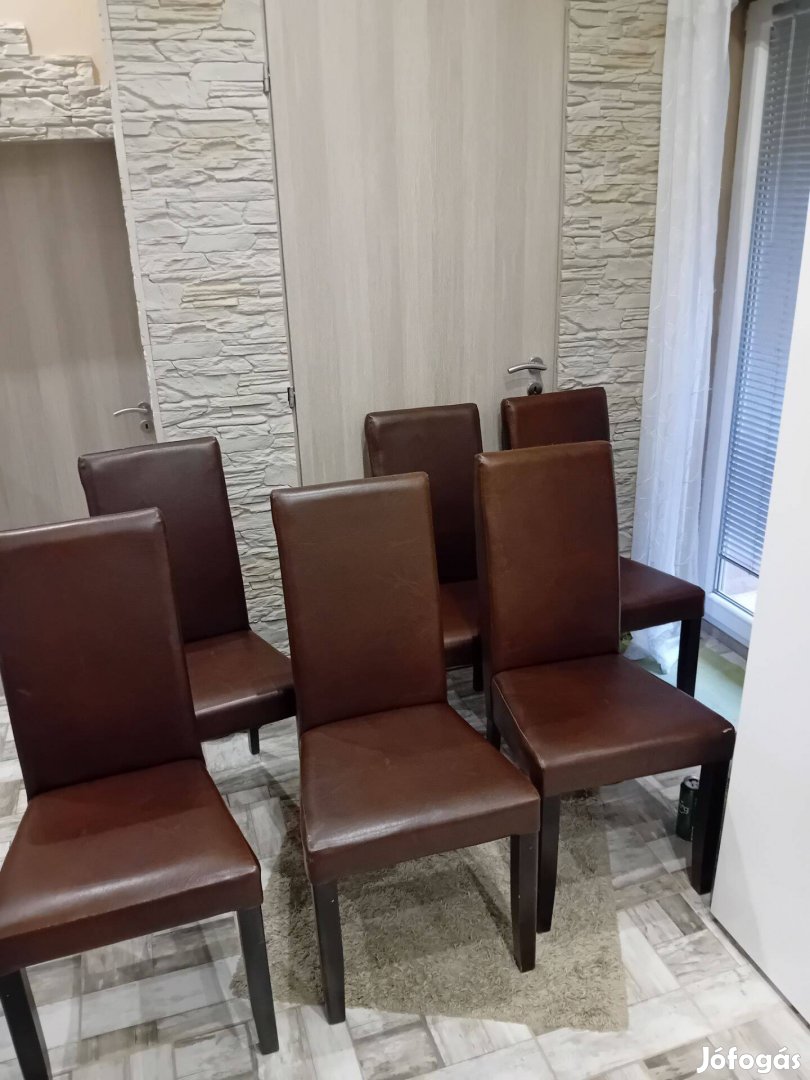 6 darab szék eladó! Darabja 5000 ft/ db nagyon szép álapodban vannak