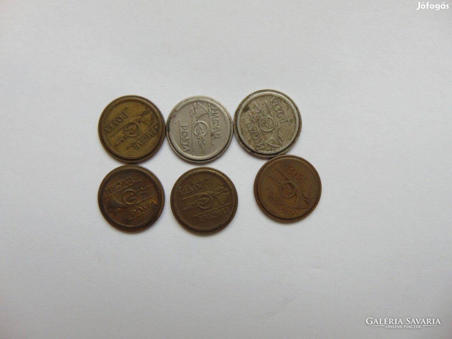 6 darab telefontantusz LOT ! Kép szerinti állapotban