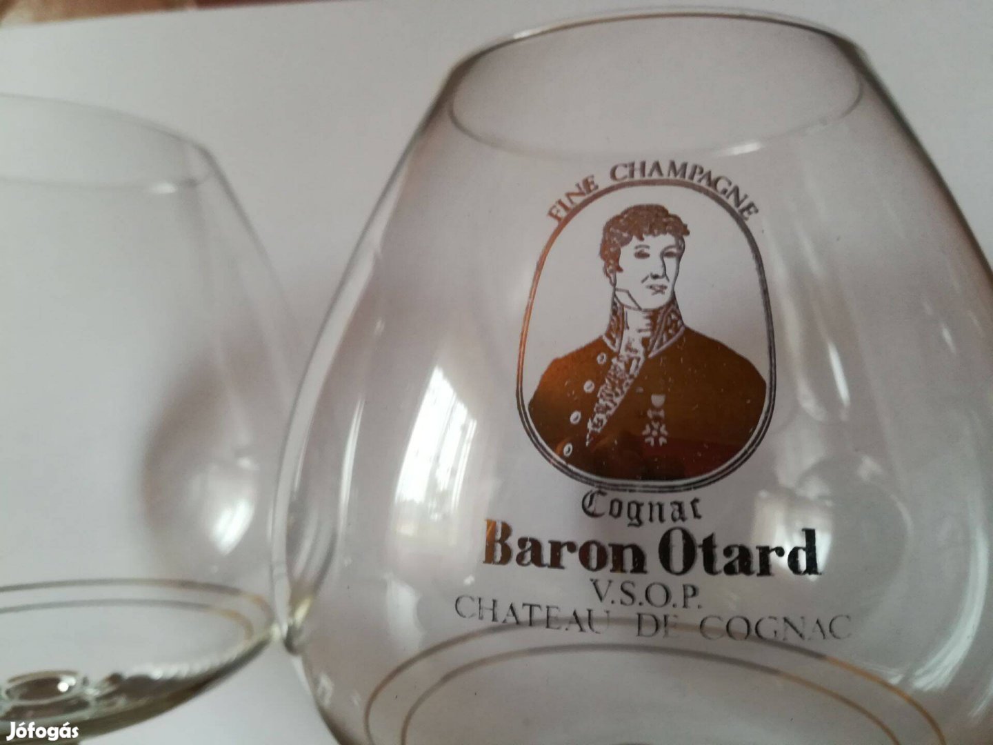 6 darabos Otard pohár pohárkészlet konyakos Cognac