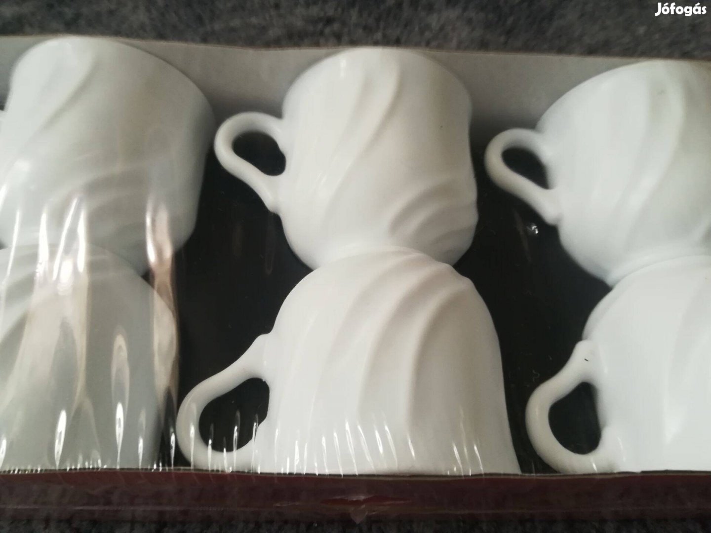 6 darabos spanyol porcelán kávéskészlet dobozában eladó