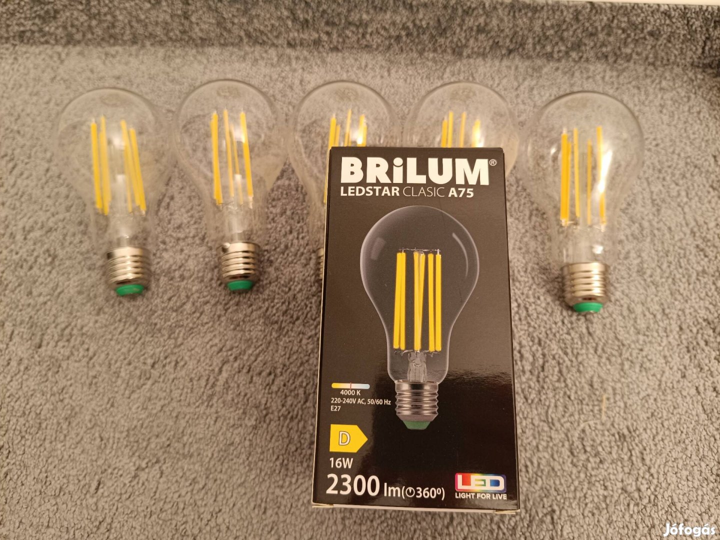 6 db LED izzó (16 W, 2300 lm, 4000k)