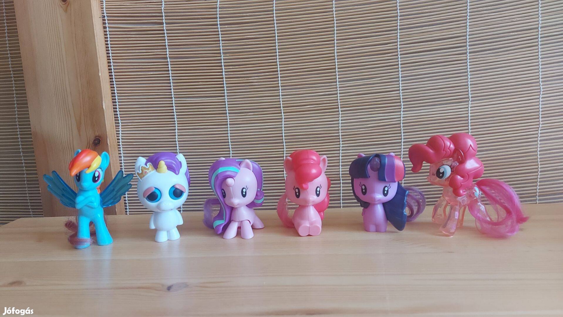 6 db My little pony én kicsi pónim M'cdonalds játékok figura