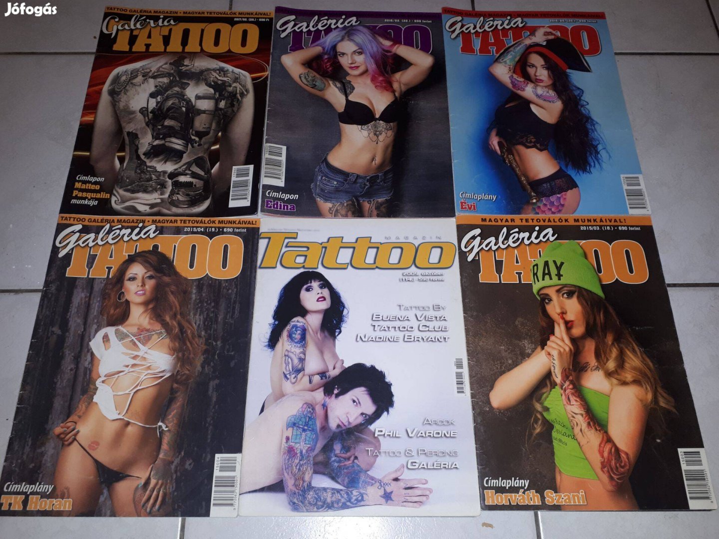 6 db Tattoo magazin