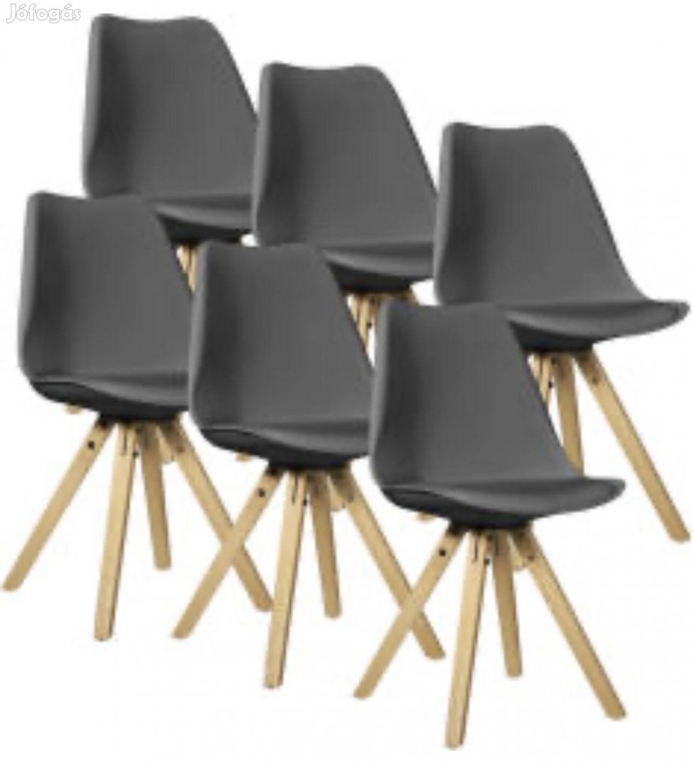 6 db étkezőszék
