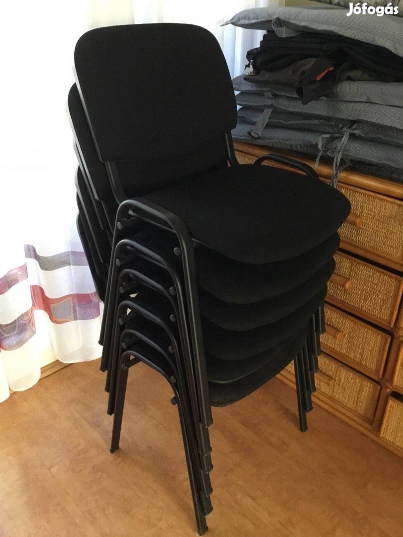 6 db fekete szék eladó