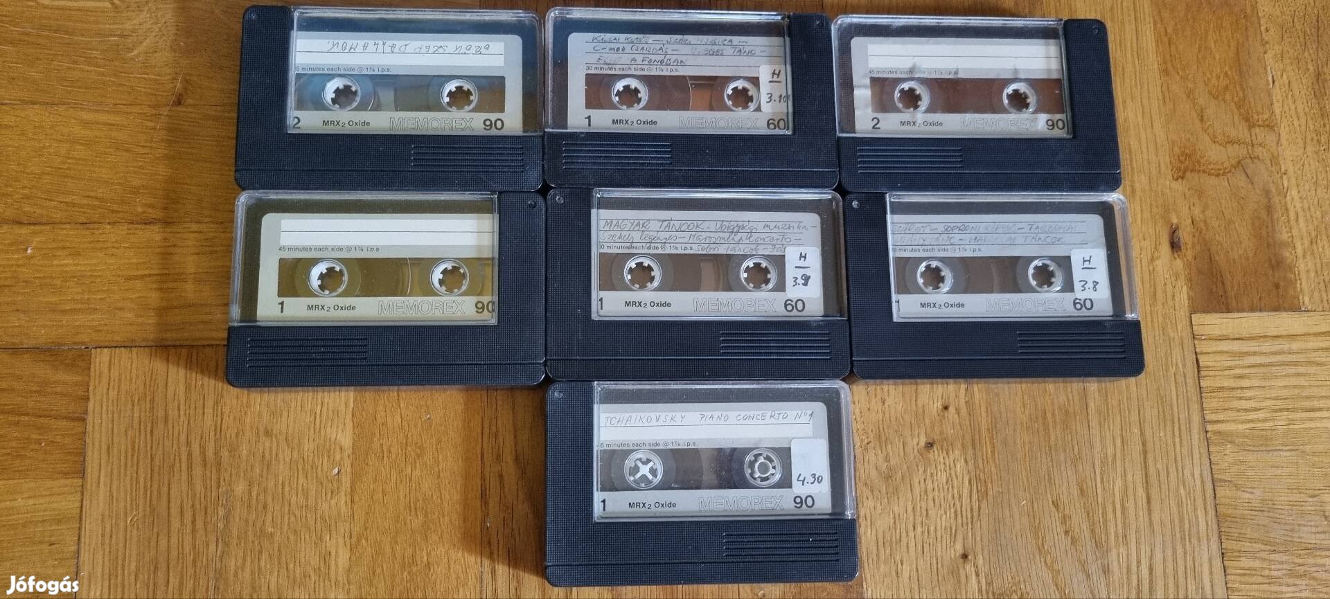 6 db memorex audio kazetta