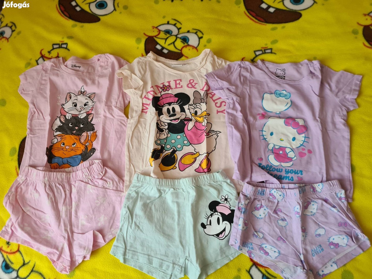 6 db-os 104-es nyári pizsama csomag