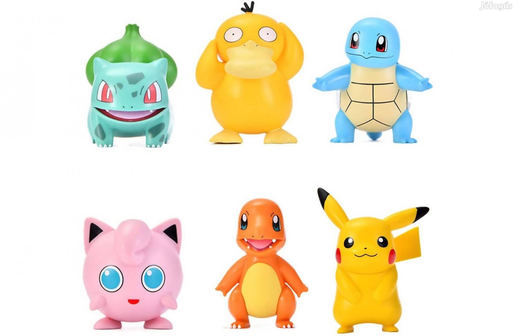 6 db-os Pokemon figura szett