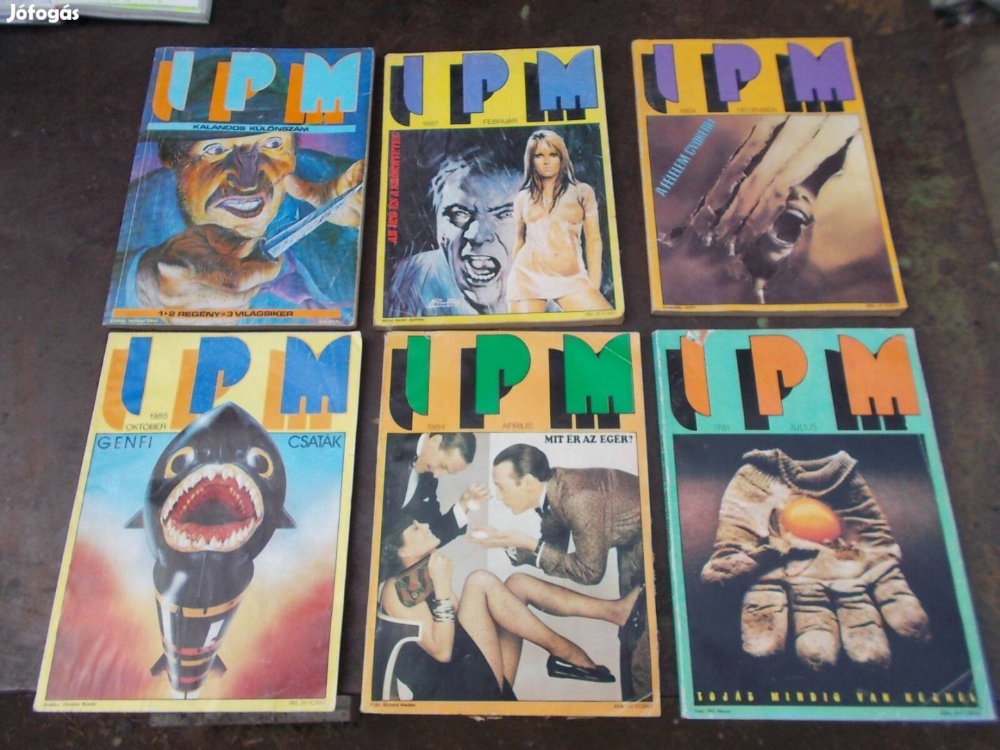 6 db retro IPM interpress magazin újság egyben