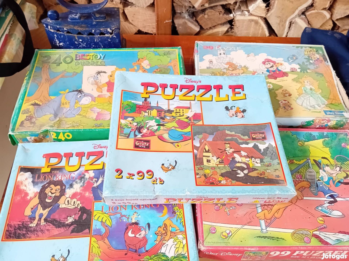 6 db retro puzzle, Disney