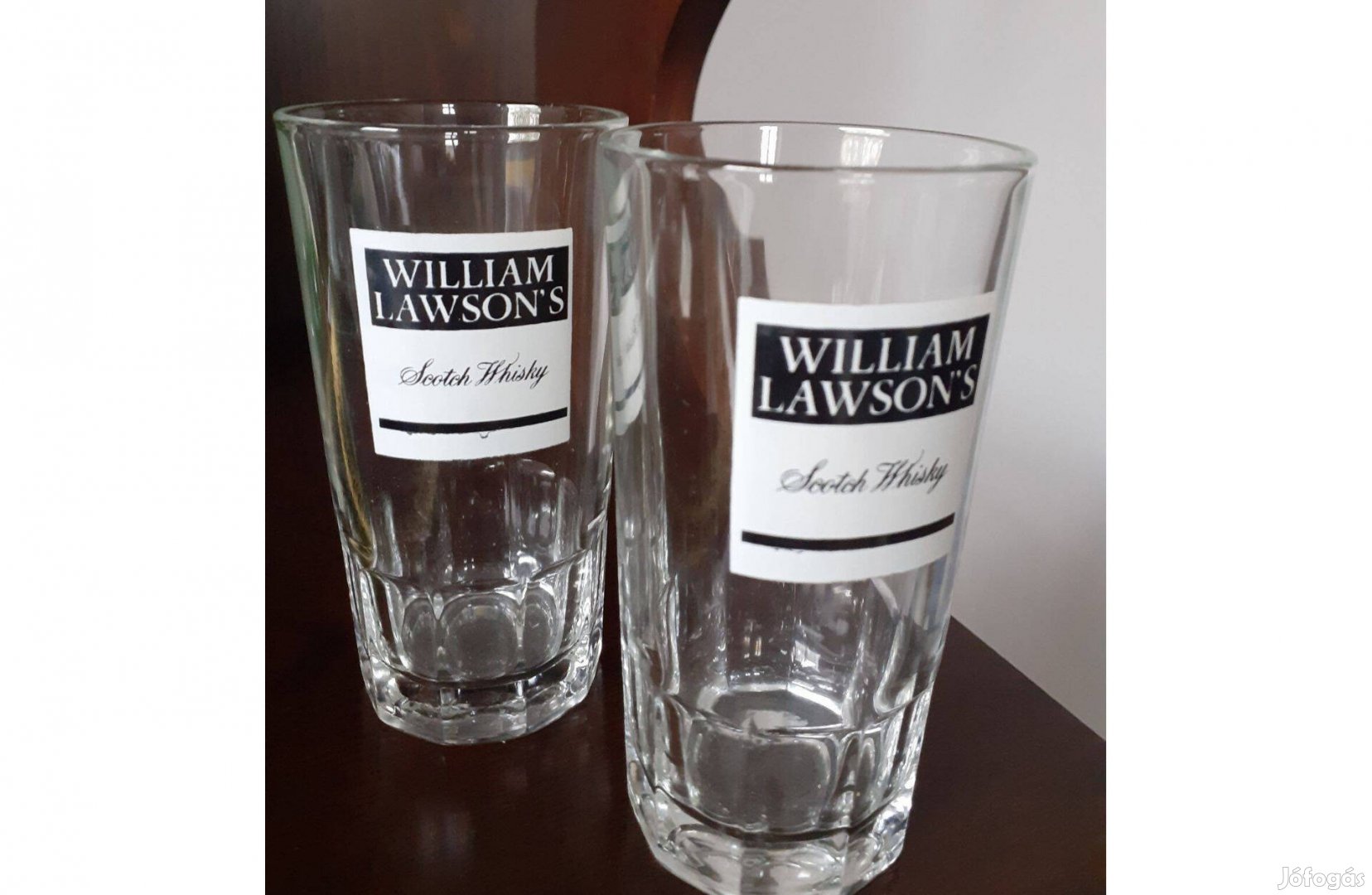 6 db whisky-s üvegpohár (13 cm)