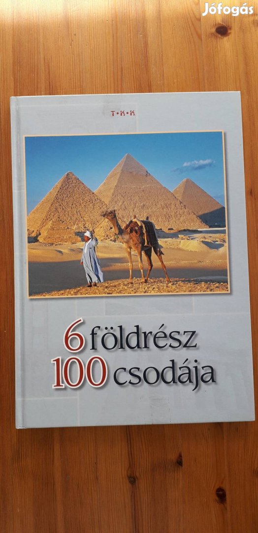 6 földrész 100 csodája könyv album.