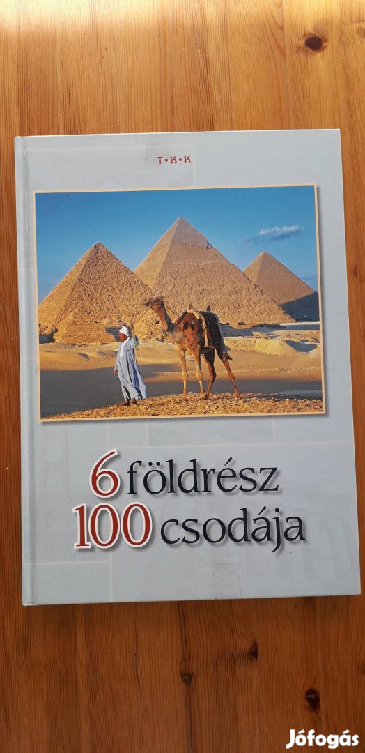 6 földrész 100 csodája könyv album.