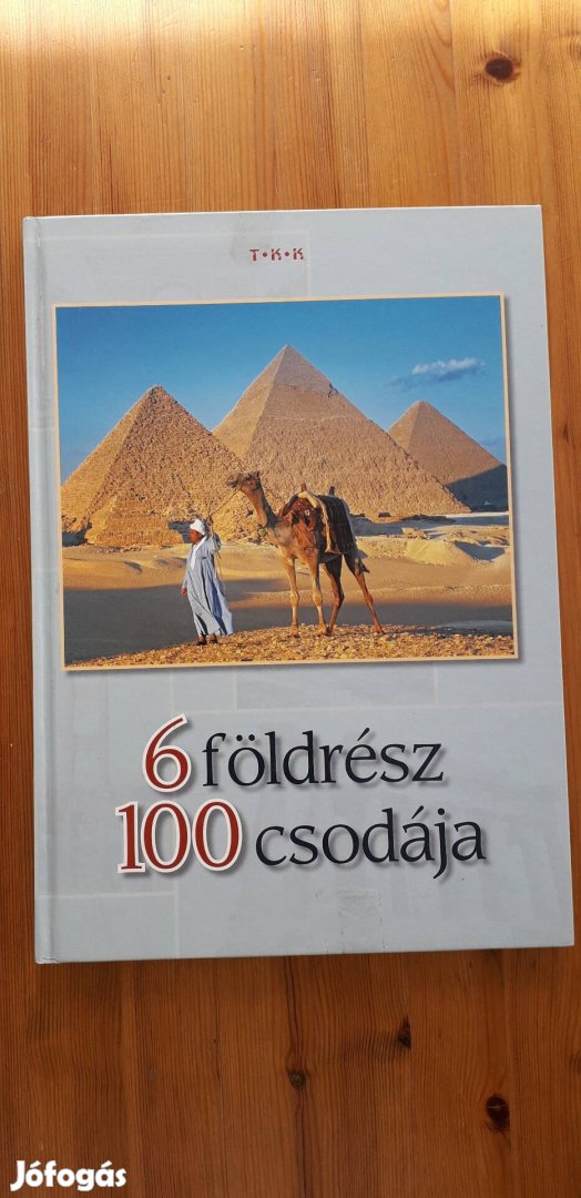 6 földrész 100 csodája könyv album.