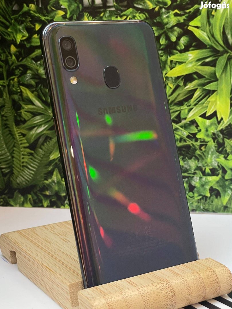 6 hó garanciával! Samsung Galaxy A40 4/64GB!