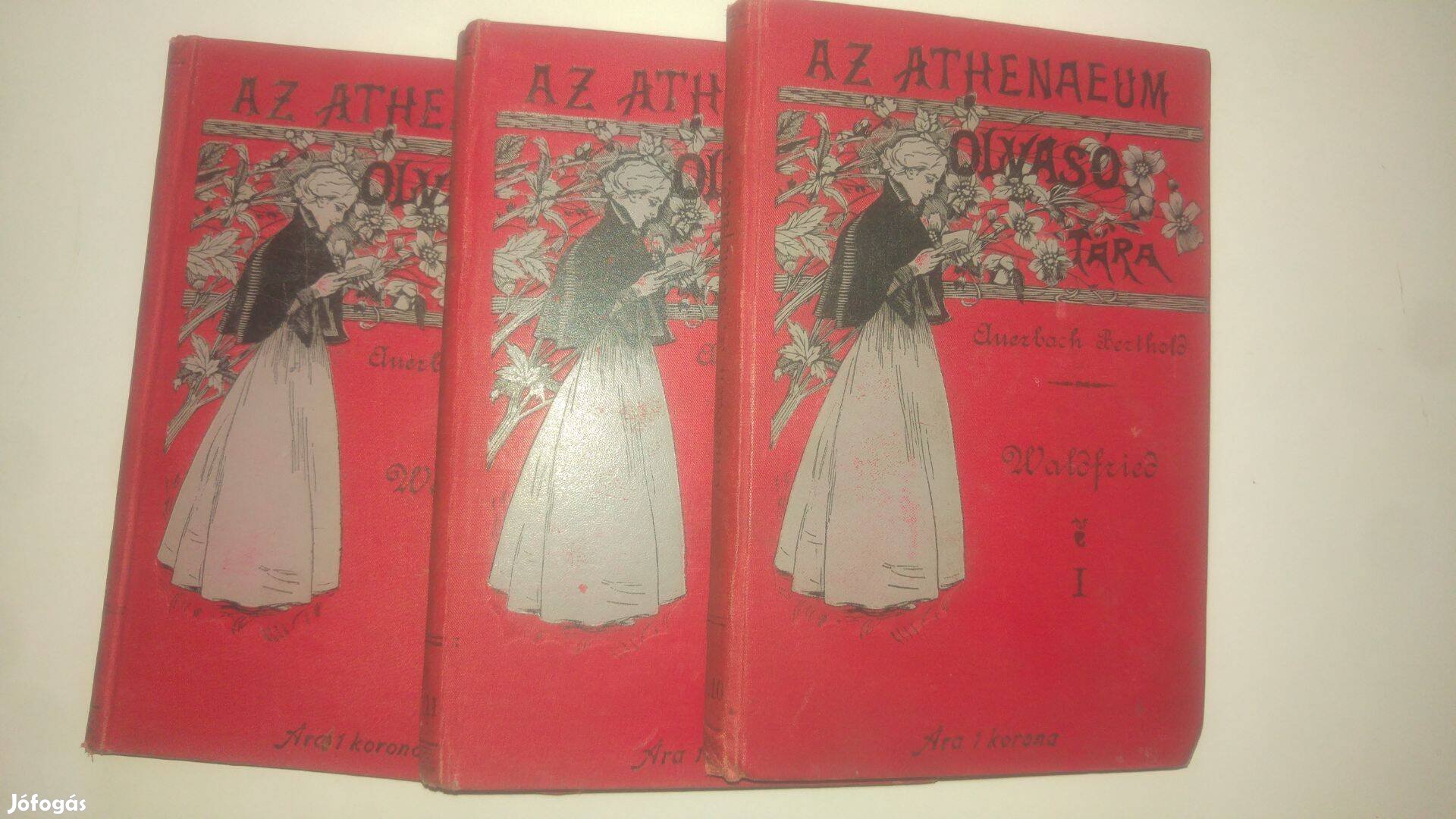 6 kötet Az Athenaeum olvasótára sorozatból