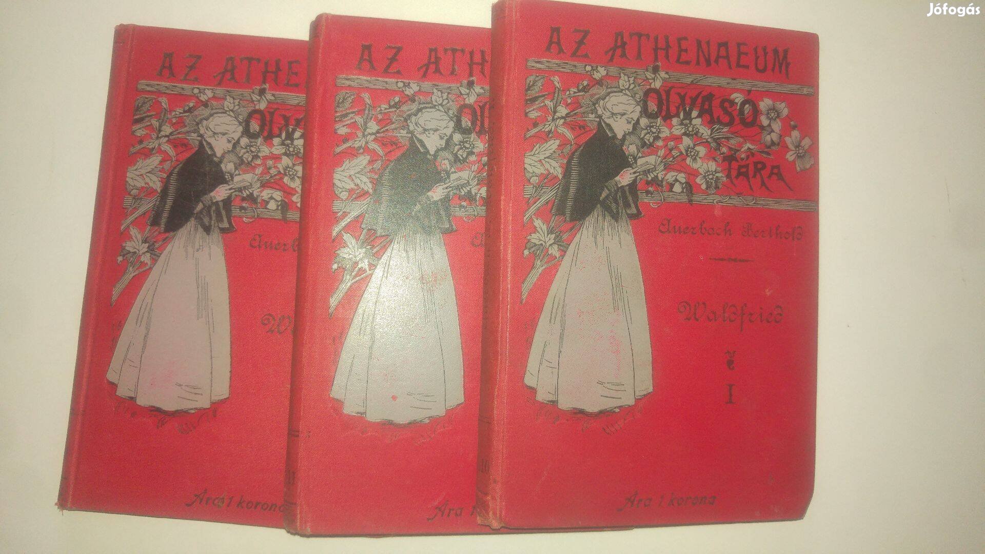 6 kötet Az Athenaeum olvasótára sorozatból
