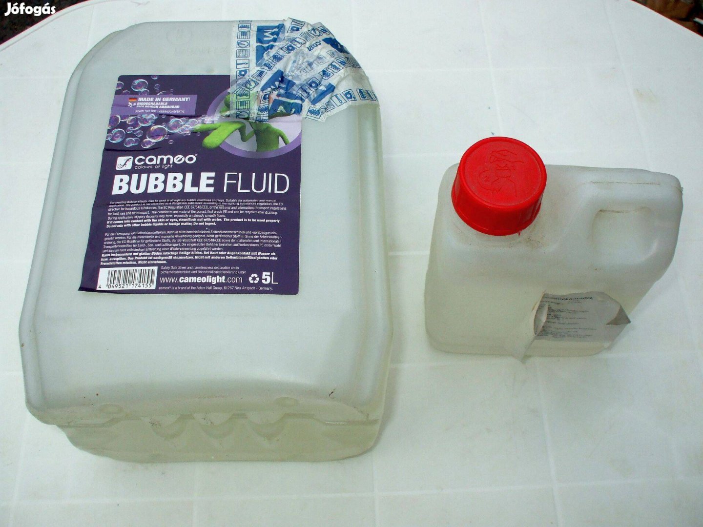6 liter buborék folyadék