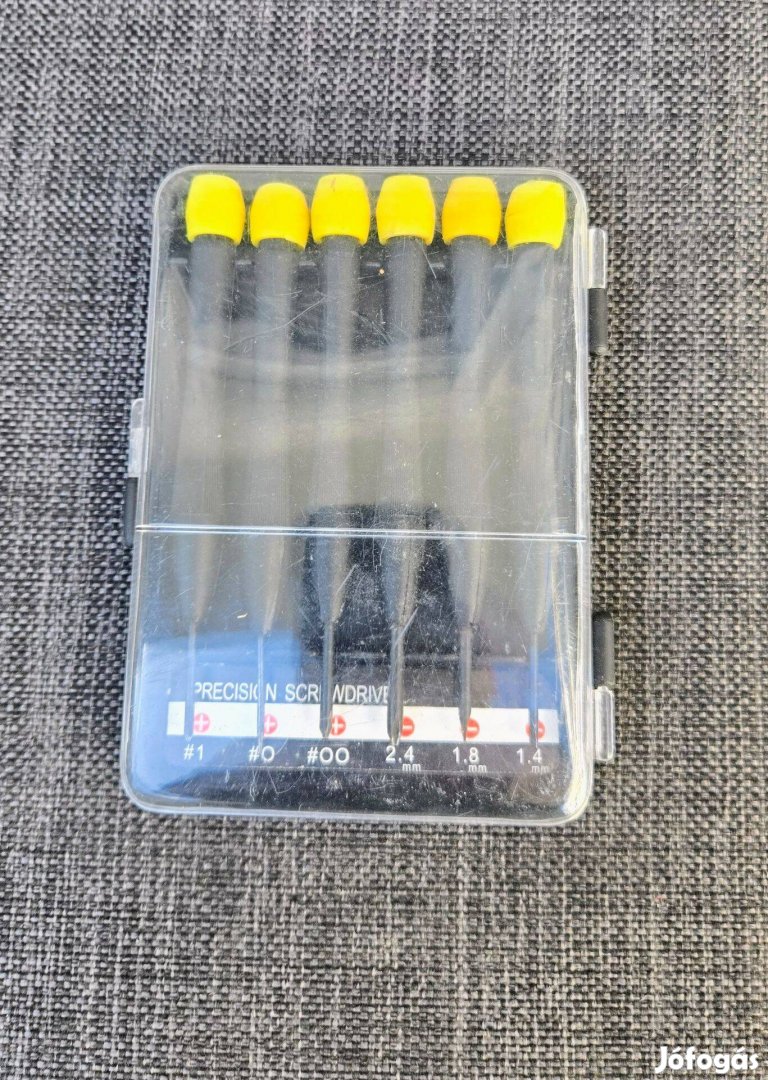 6 részes műszerész csavarhúzó készlet Precíziós szerszám