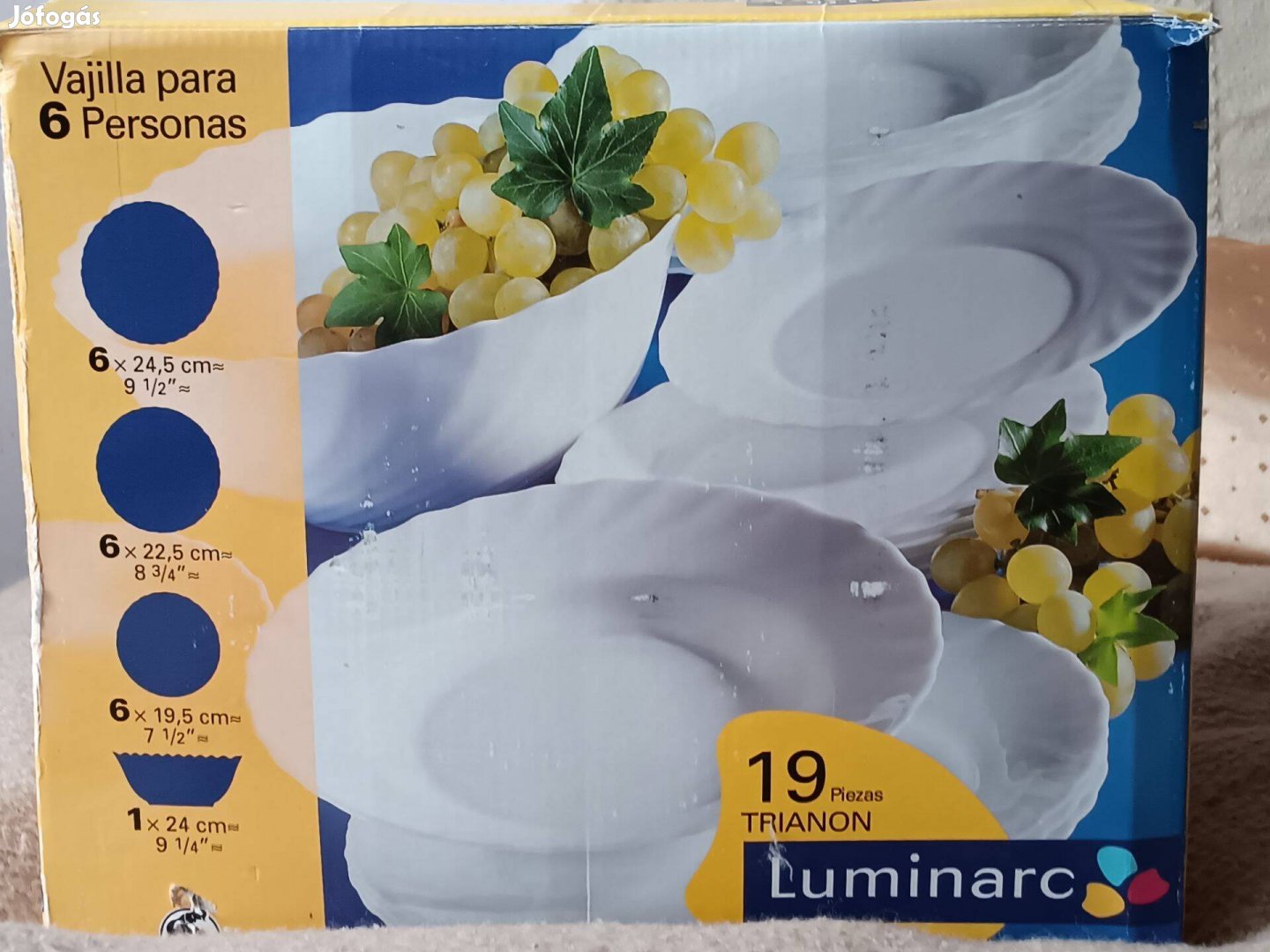6 személyes étkészlet - Luminarc