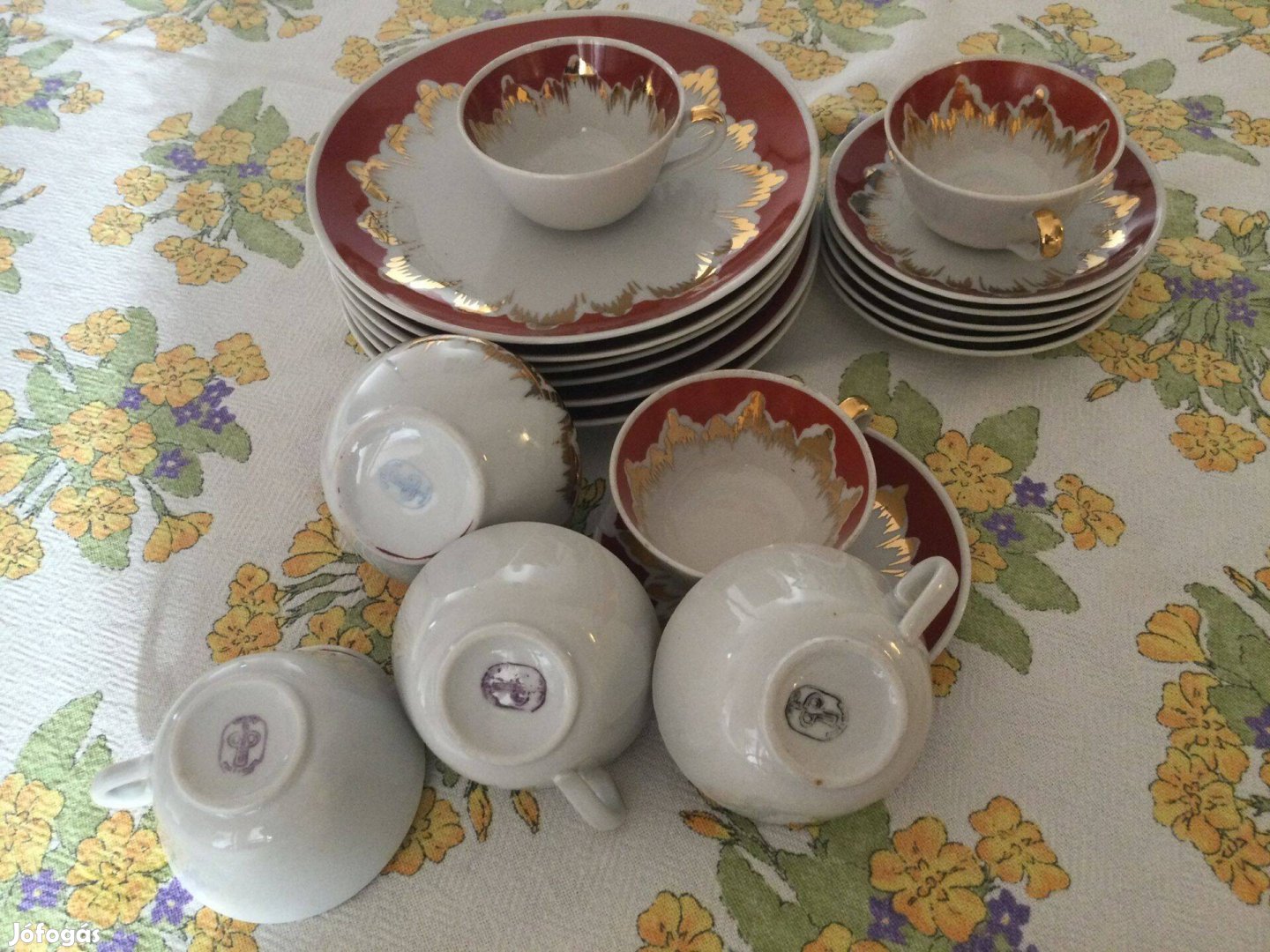6 személyes kinai porcelán készlet eladó