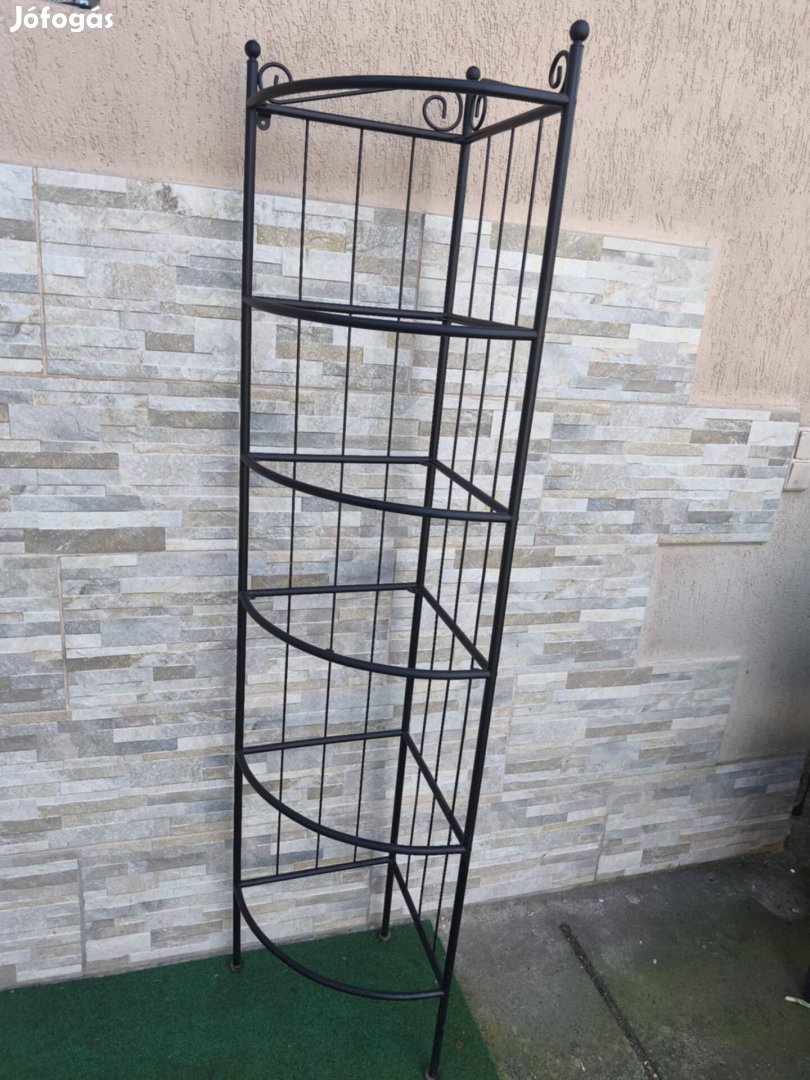 6 szintes sarok polc