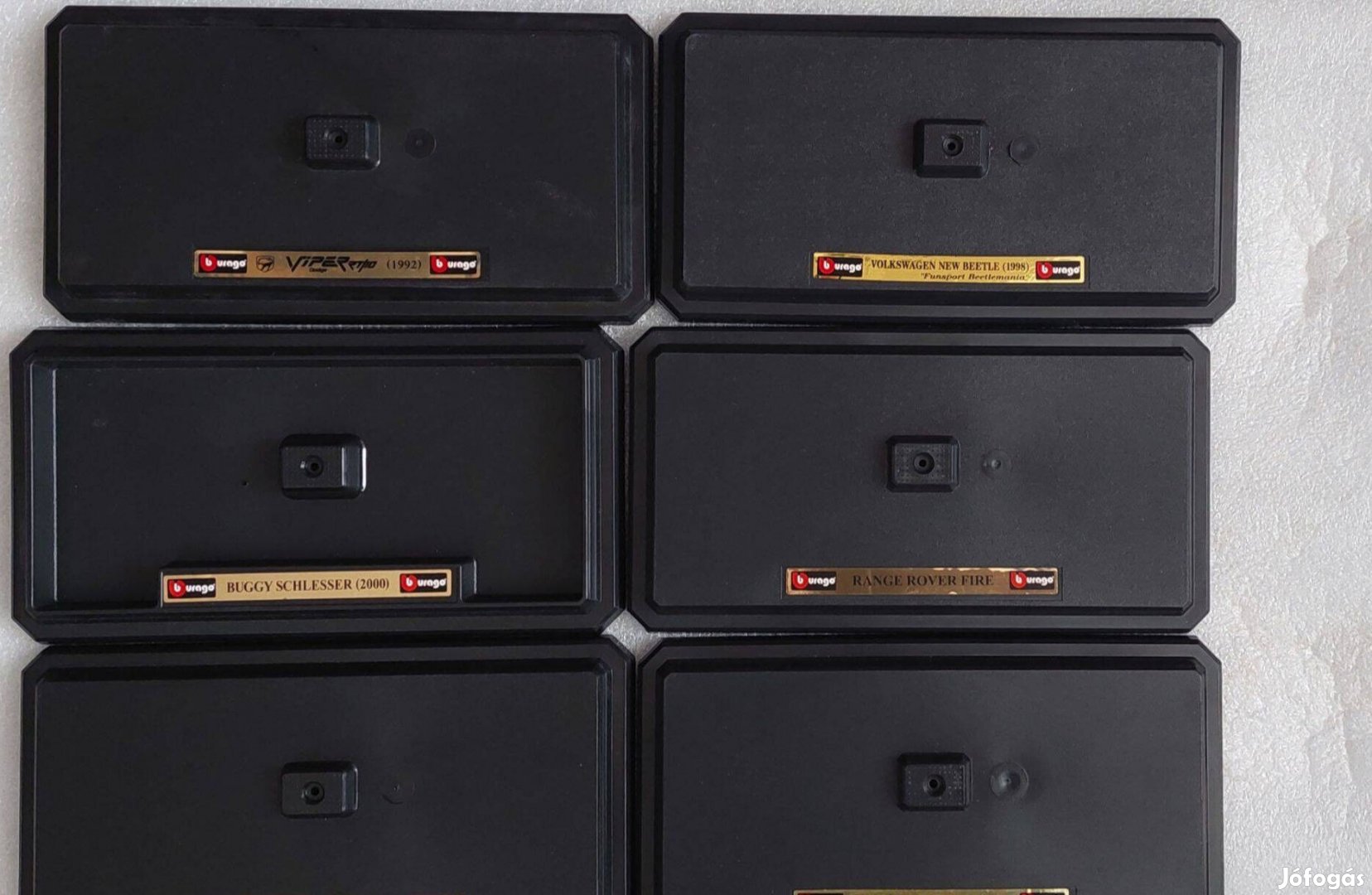 6db Bburago Burago talp kocsi autó jármű makett modell