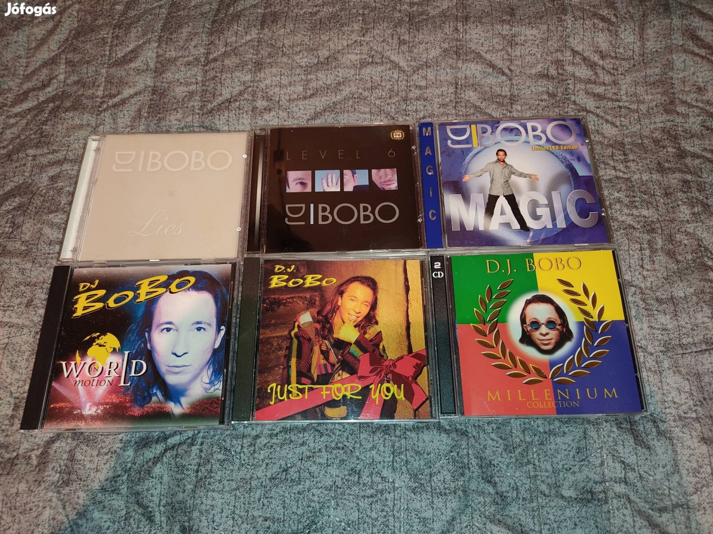 6db DJ Bobo CD csomag (7 lemez) egyben