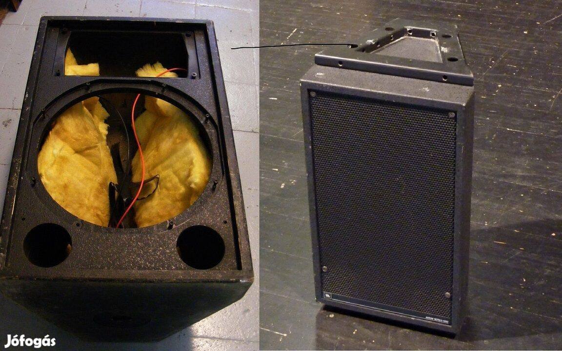 6db JBL 4892 hangfal, 2" 2450SL, Pro 1400 Neudiummal szerelt