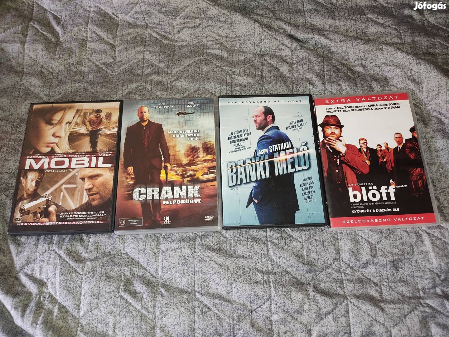 6db Jason Statham DVD egyben 