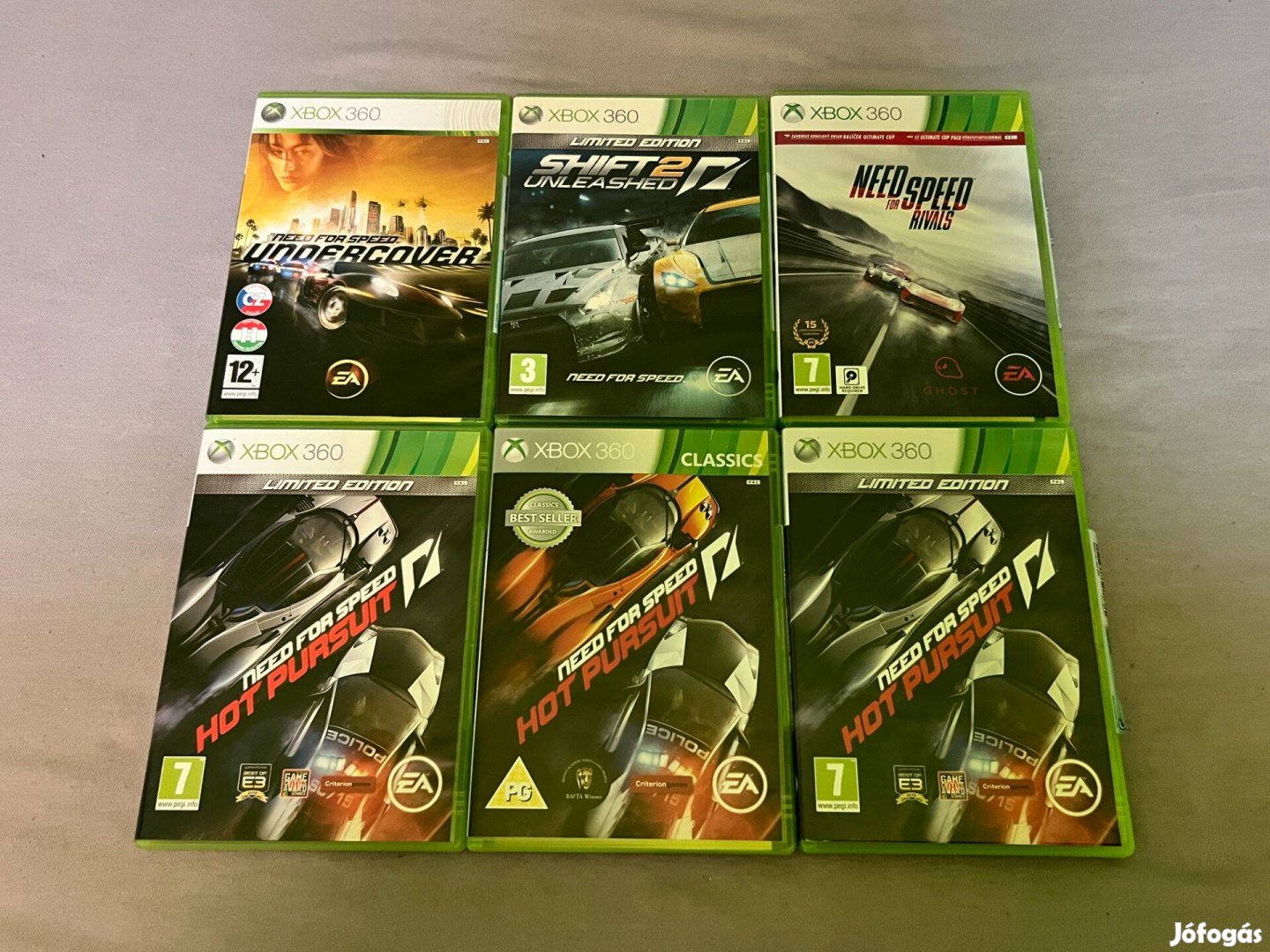 6db Need for Speed NFS xbox360 Xbox 360 játék