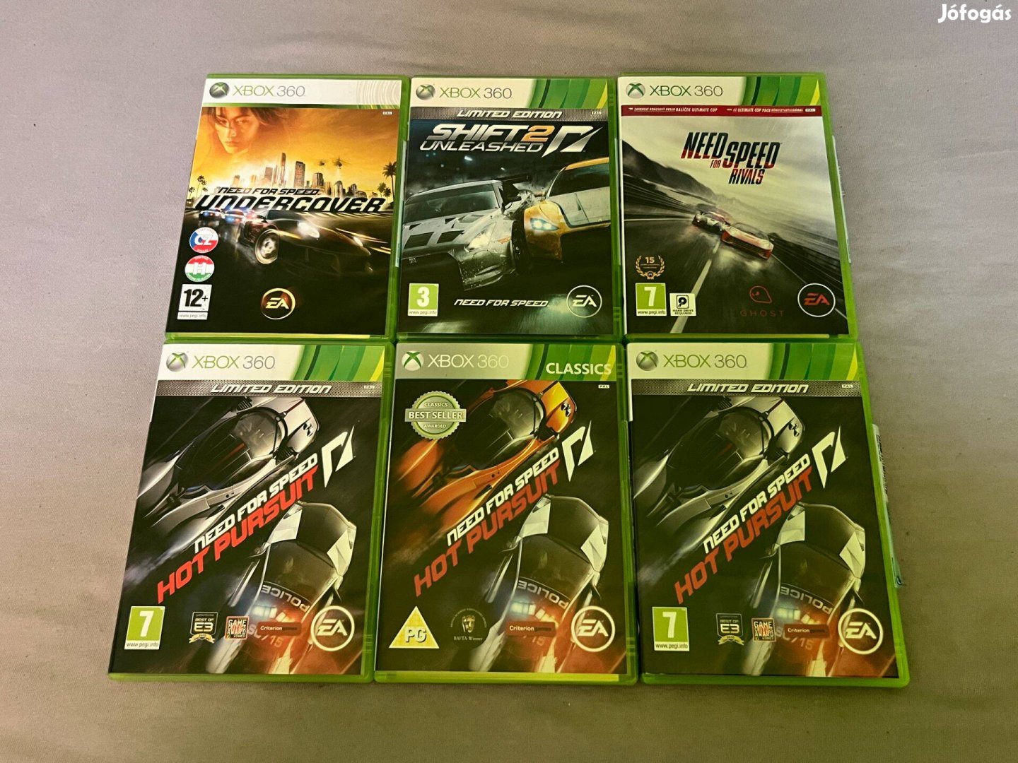 6db Need for Speed NFS xbox360 Xbox 360 játék