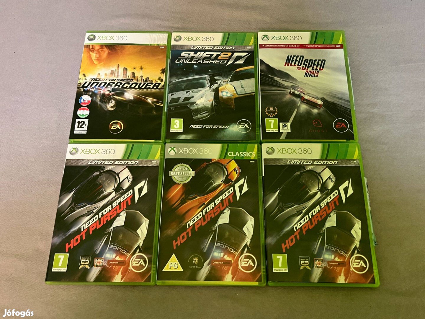 6db Need for Speed NFS xbox360 Xbox 360 játék