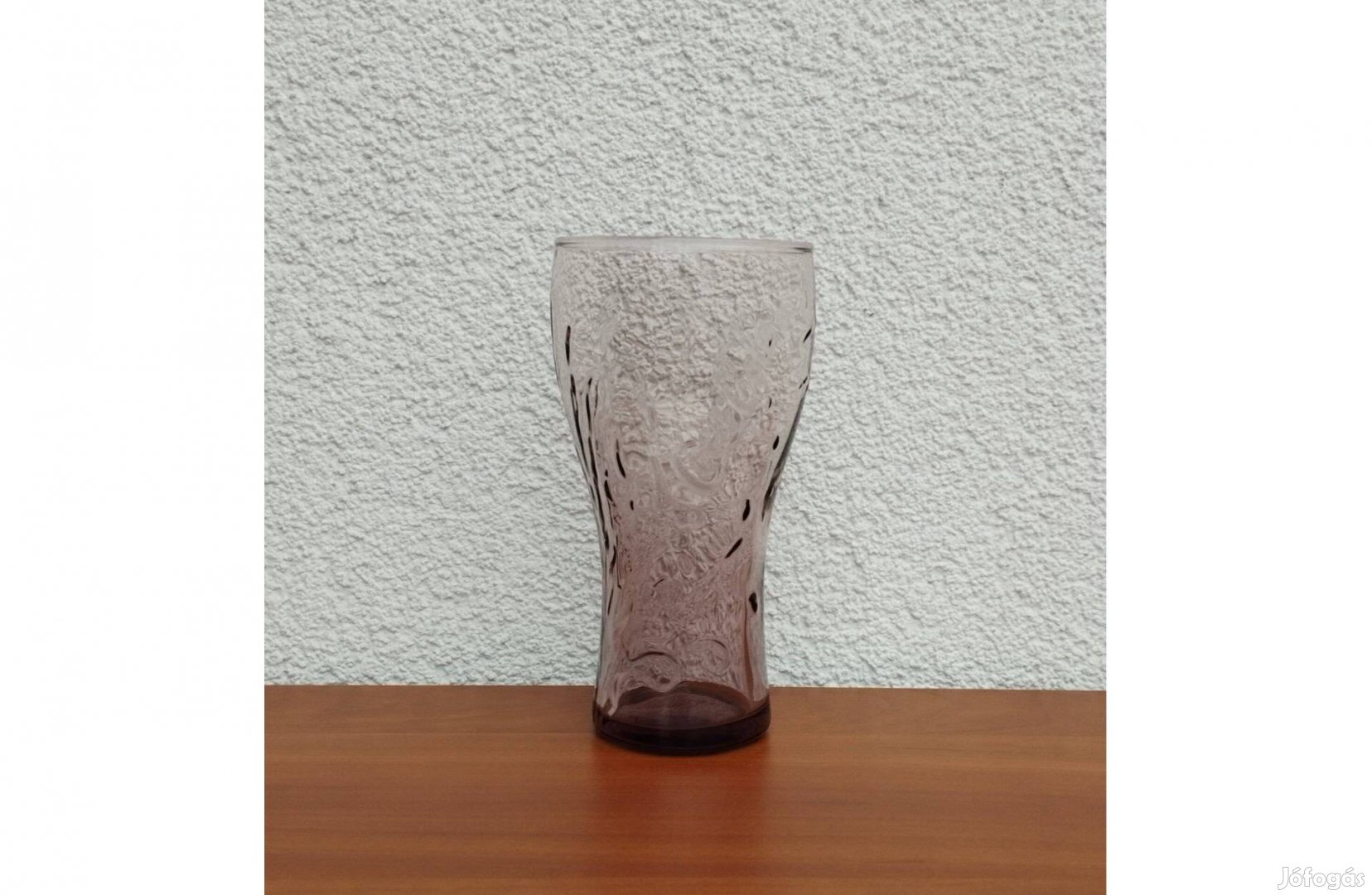 6db bordó szürke kék türkiz Coca Cola üveg pohár, parti