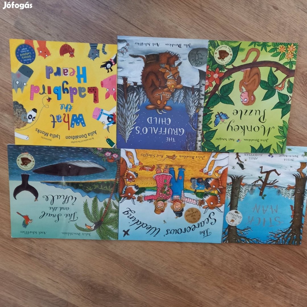 6db julia donaldson angol nyelv gyerekkonyv