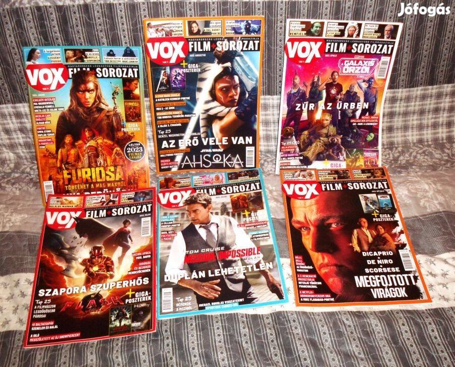 6db új Vox magazinok
