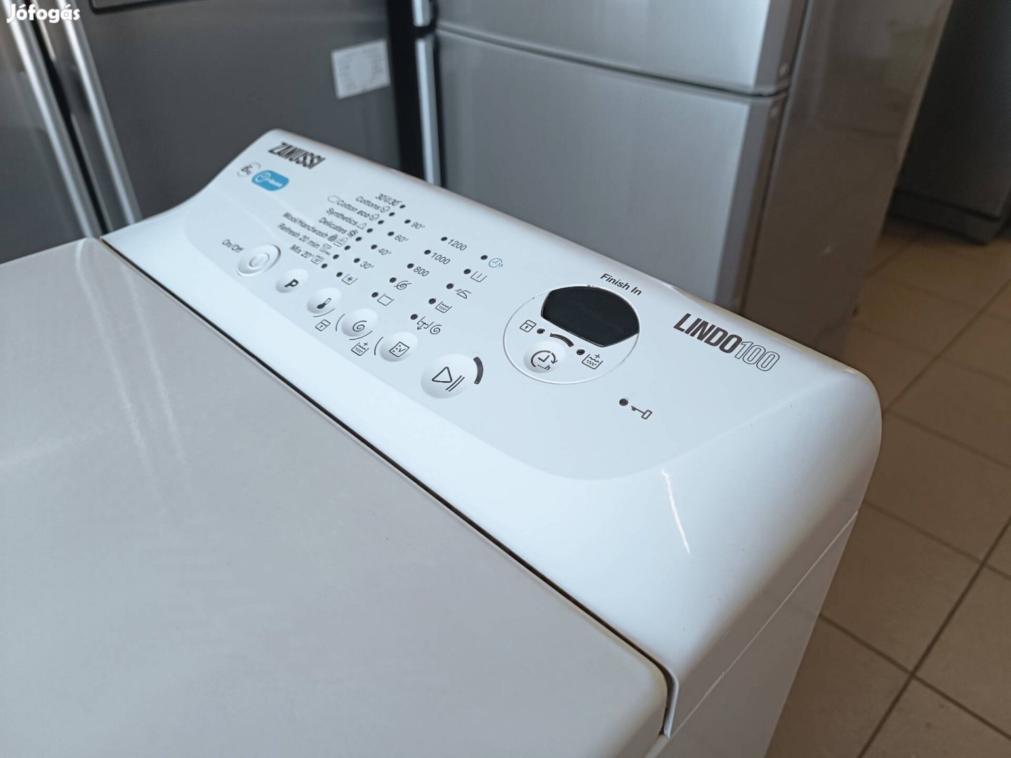 6kg A+++ Zanussi lindo keskeny mosógép újszerű állapotban garanciával 