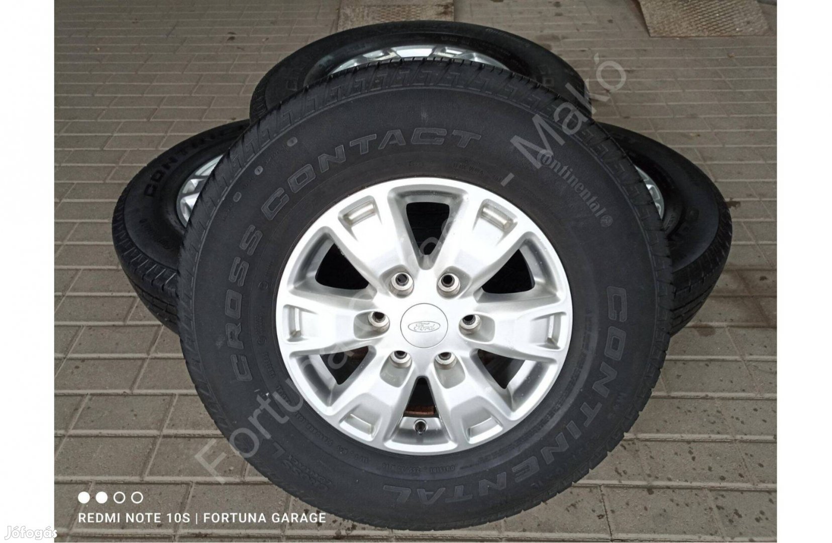 6x139.7 16" Ford Ranger használt nyári kerékgarnitúra