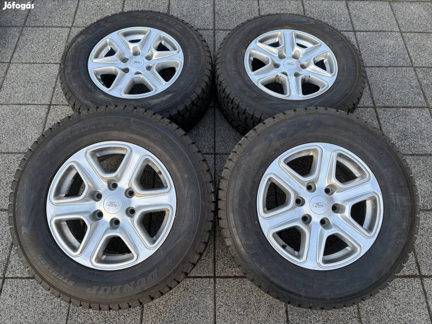 6x139,7 17" alufelni Ford Ranger Dunlop 265/65R17 17 felni  