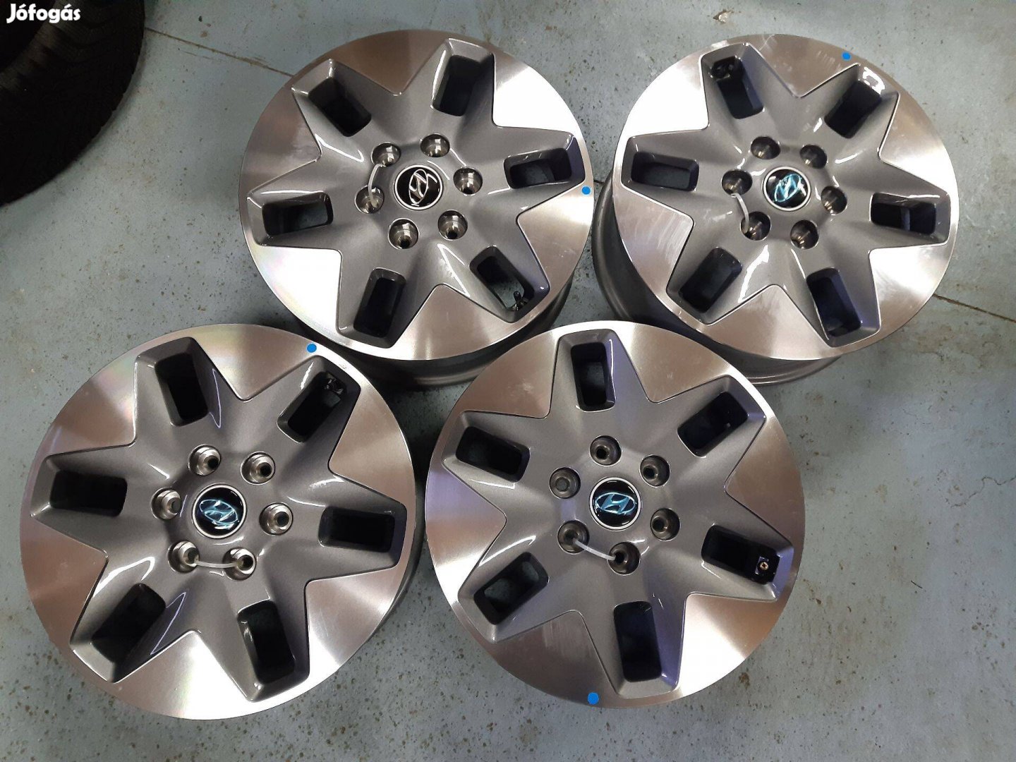 6x139,7 18" Hyundai Staria +Tpms -új alufelnik