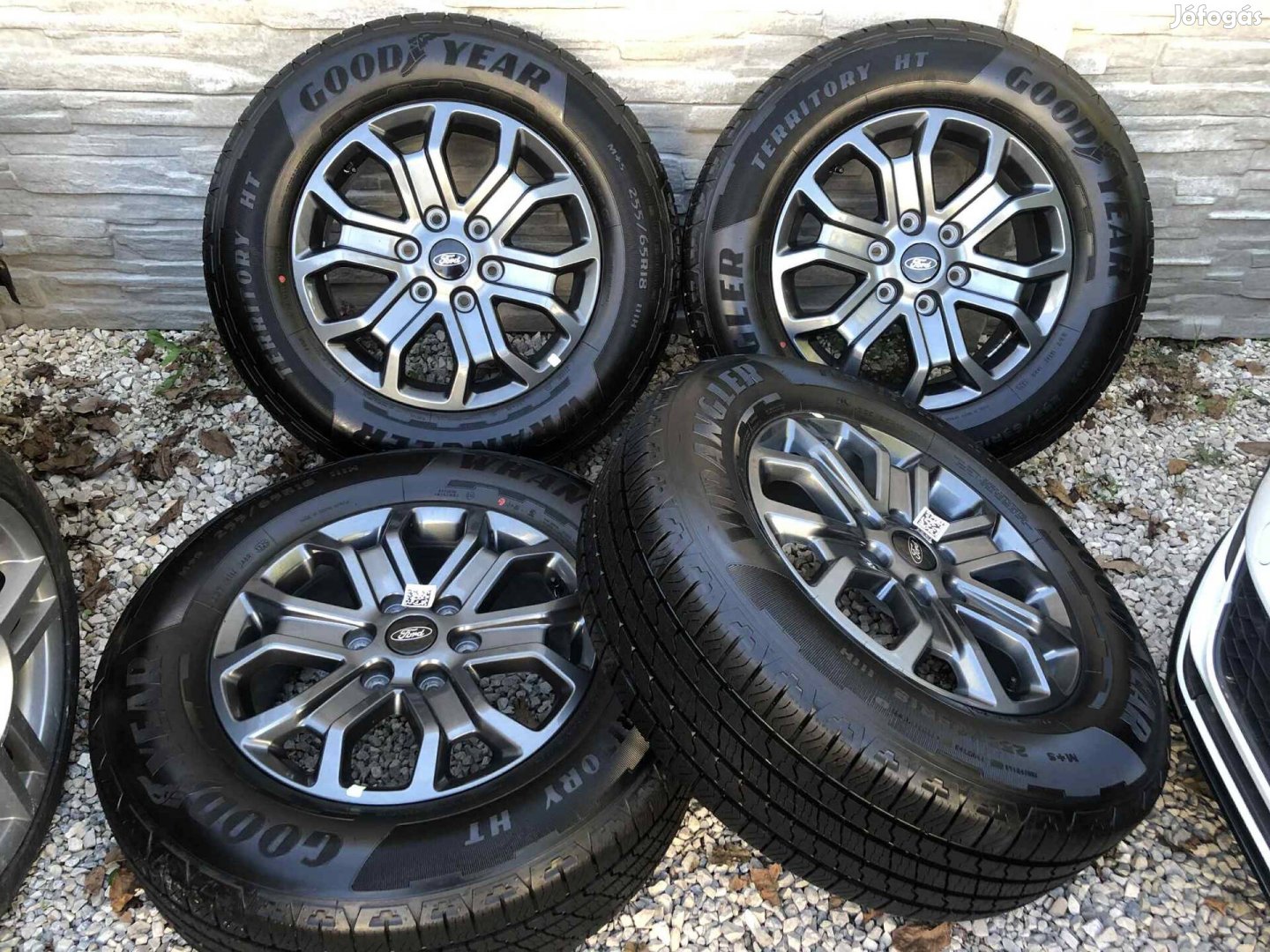 6x140 18" Új Ford Ranger Alufelni 255/65r18 Goodyear Gumi Dot25