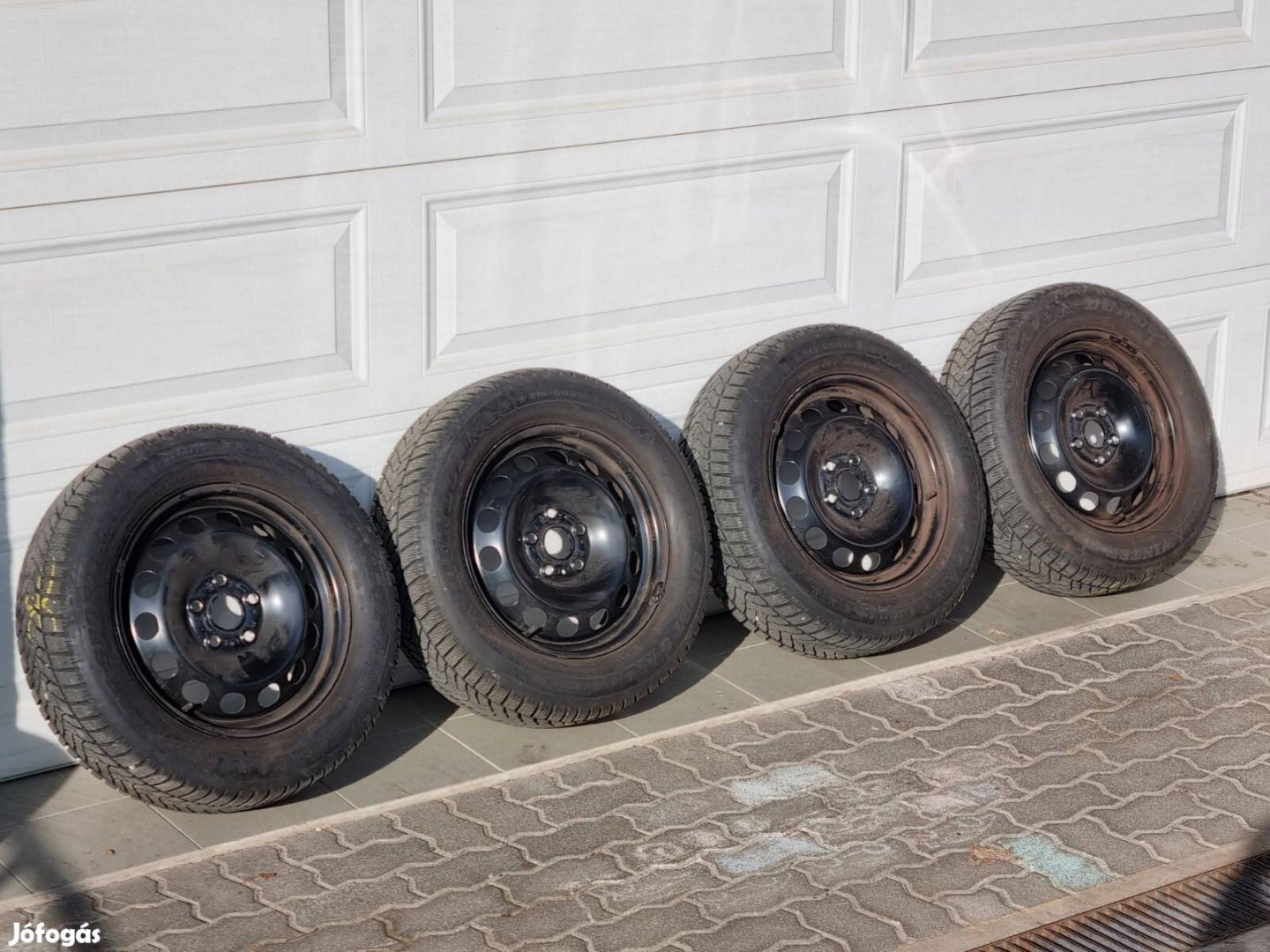 6x16" 5x112 57 ET43 gyári acélfelni: Volkswagen, AUDI, SEAT, Skoda