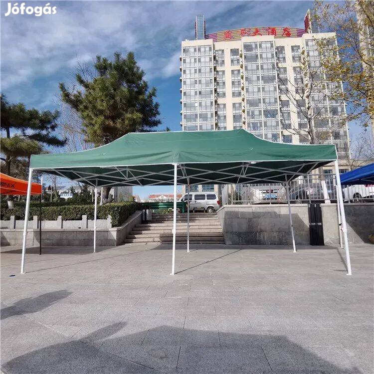 6x3 Pavilon Sátor Tetőponyvával összecsukható