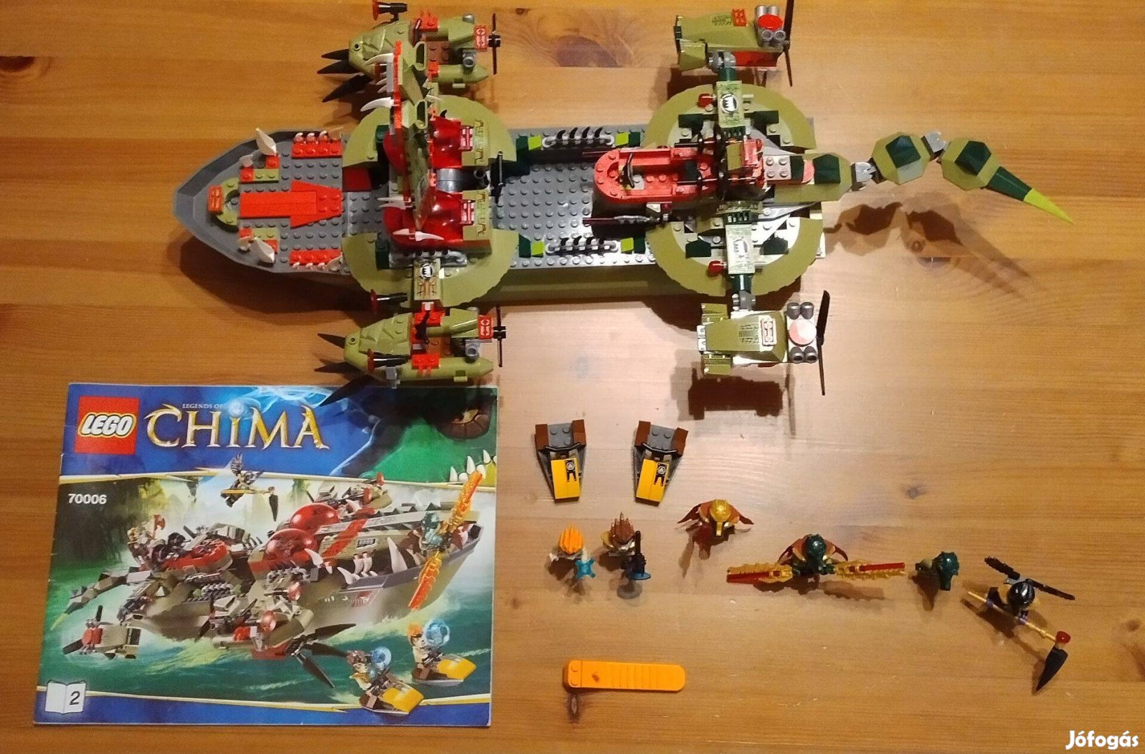 70006 - LEGO Cragger parancsnoki hajója