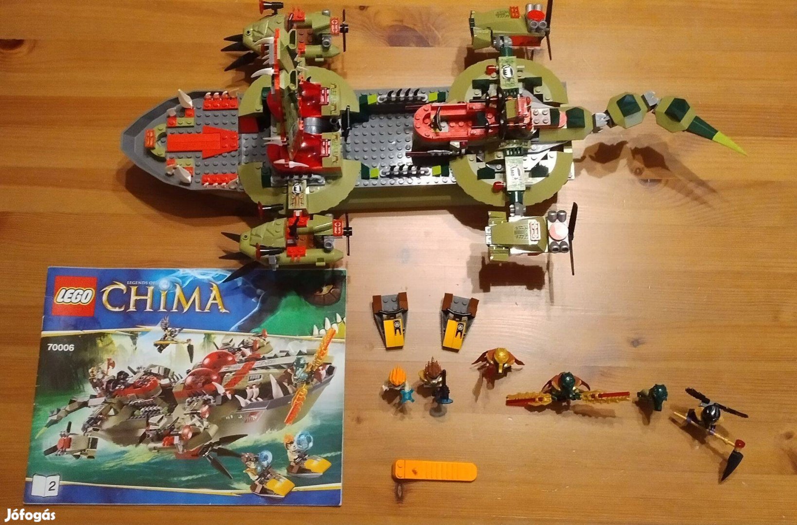 70006 - LEGO Cragger parancsnoki hajója