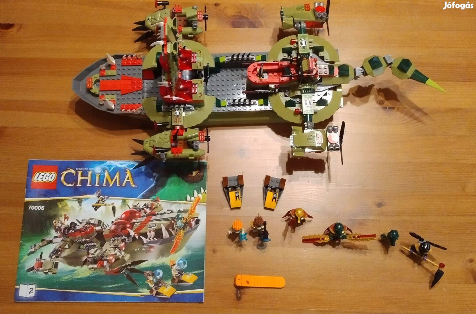 70006 - LEGO Cragger parancsnoki hajója