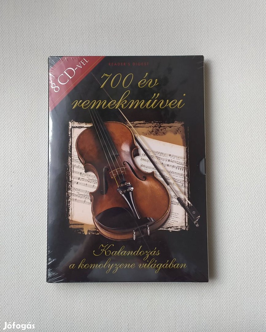 700 év remekművei 8 db CD