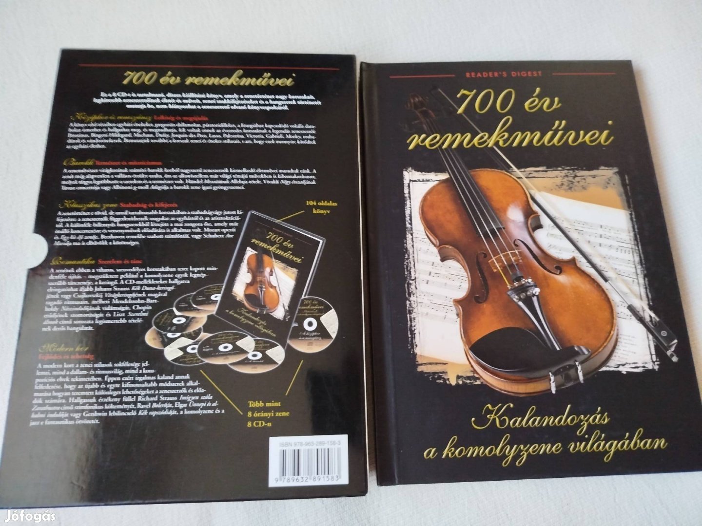 700 év remekművei könyv 7 komolyzenei cdvel