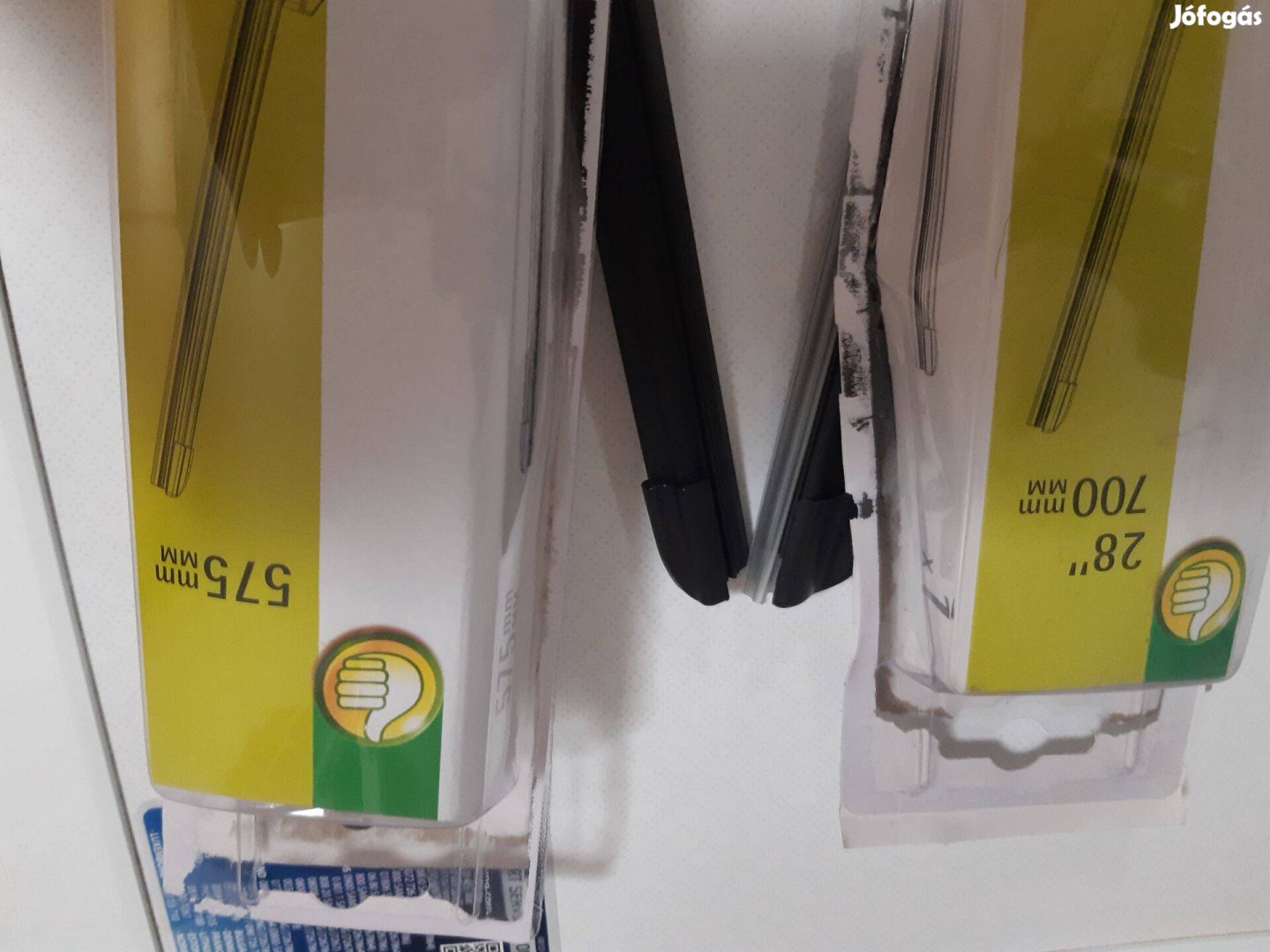 700mm és 575 mm feszített gumis autó ablaktörlők új